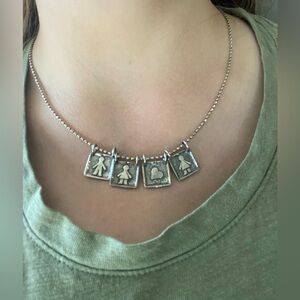 Silpada charms sterling silver charm necklace